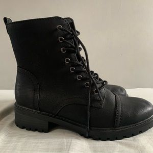 Black Combat Boots
